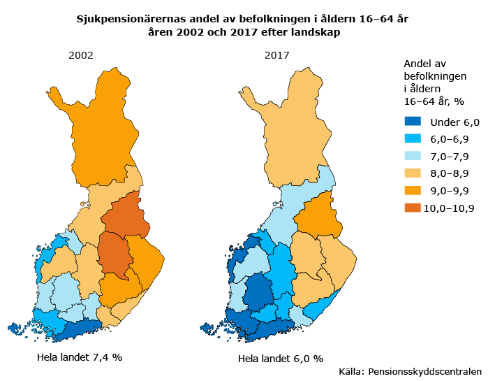 Sjukpensionarernas-andel-av-befolkningen-i-åldern-åren-2002-2017-efter-landskap